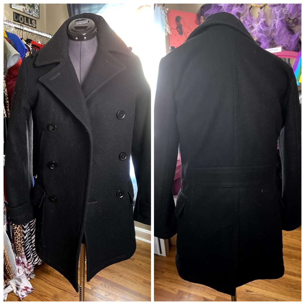 Express brand peacoat.